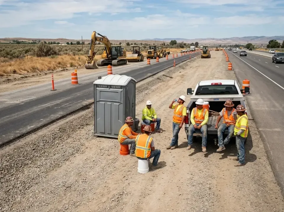 highway-road-construction-crew-007 — frequently asked questions, Porta Potty and Restroom Rentals in Elverta, CA